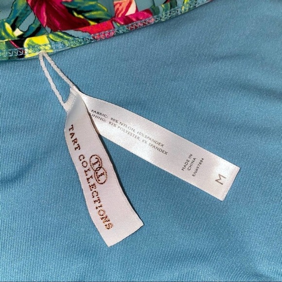 Tart Collection Ruffled Floral Swimsuit Medium - Picture 8 of 14